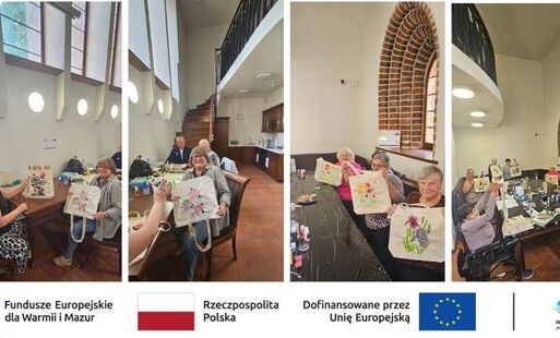 Zdjęcie do Projekt "Usługi Społeczne dla mieszkańc&oacute;w gminy Pasłęk" - inicjatywy: malowanie